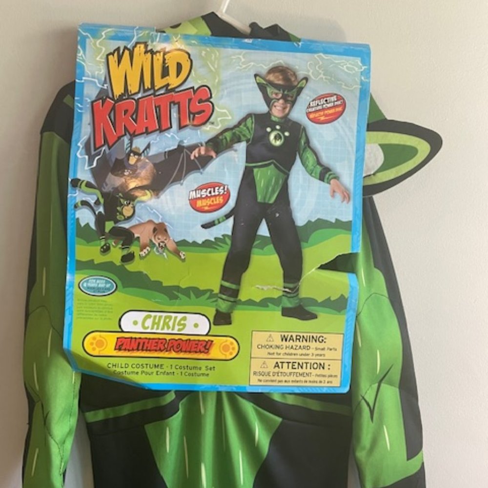 Wild Kratts "Chris" Panther Power Costume for kids